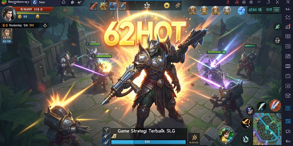 Tampilan gameplay menarik dari 62HOT dengan strategi mendalam.