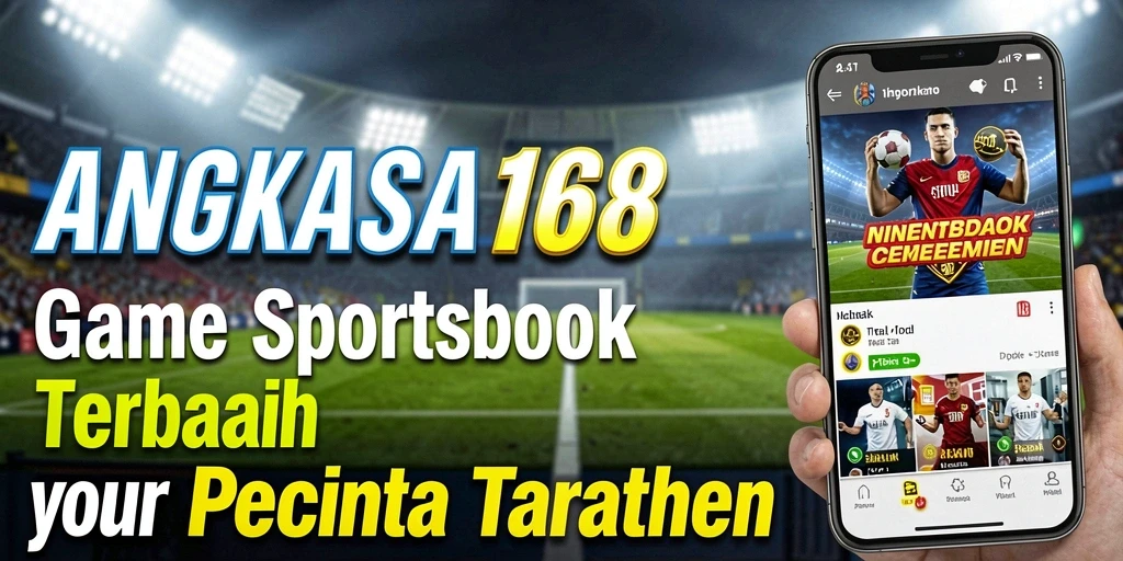 Tampilan gameplay Sportsbook yang menarik di ANGKASA168.