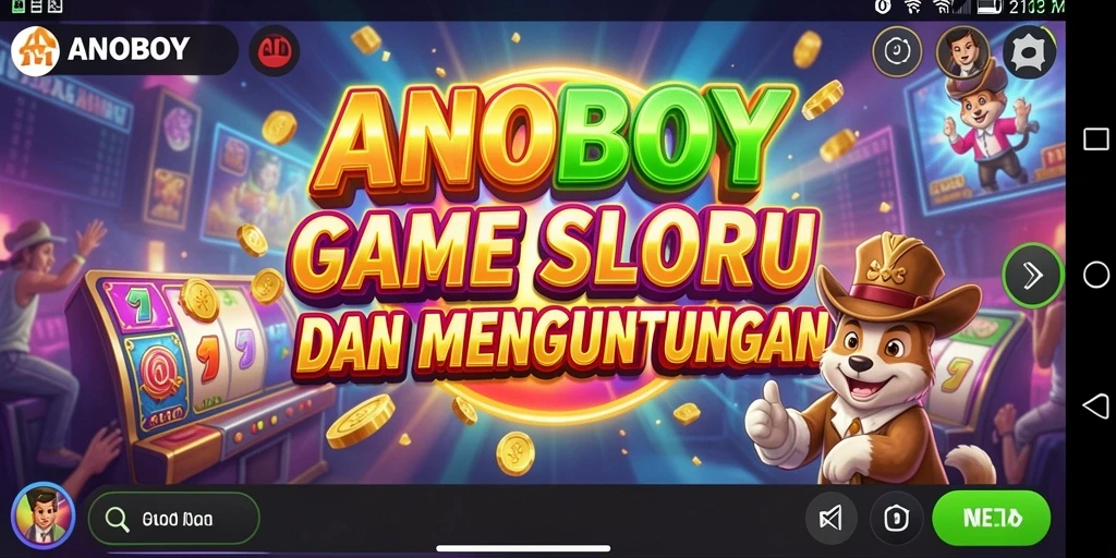 Gameplay seru ANOBOY dengan putaran Slot menarik.
