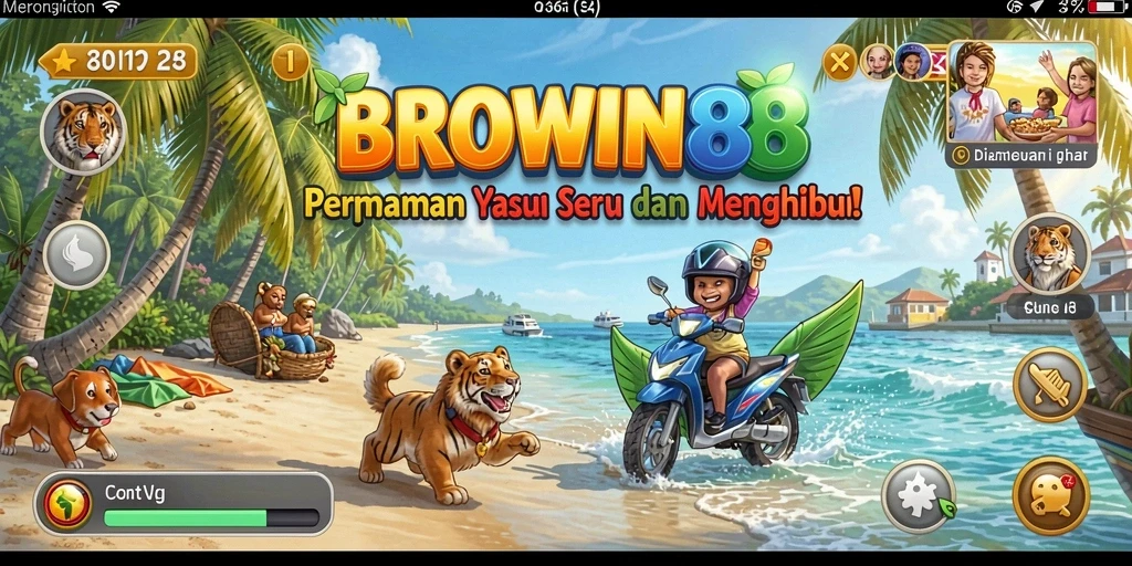 Tampilan gameplay BROWIN88 yang menarik dan mengasyikkan.