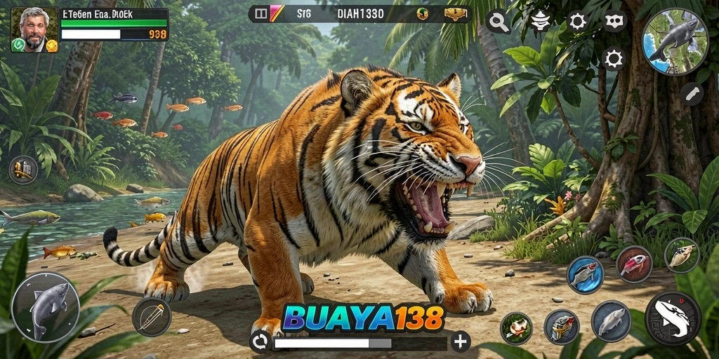 Screenshot gameplay BUAYA138 yang menunjukkan pengalaman eksplorasi Open World.