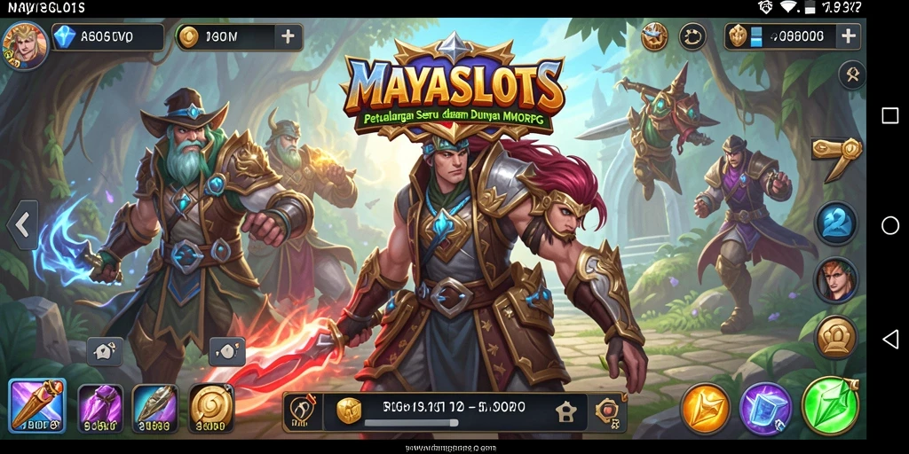 Gameplay seru dari MAYASLOTS dengan berbagai petualangan MMORPG.