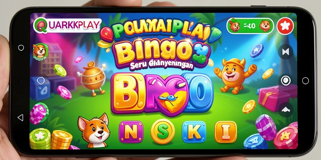 Tampilan gameplay Bingo di QUARKPLAY yang seru dan menarik.
