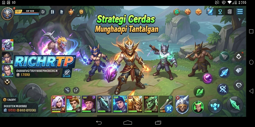 Tampilan gameplay RICHRTP yang penuh strategi dan tantangan.
