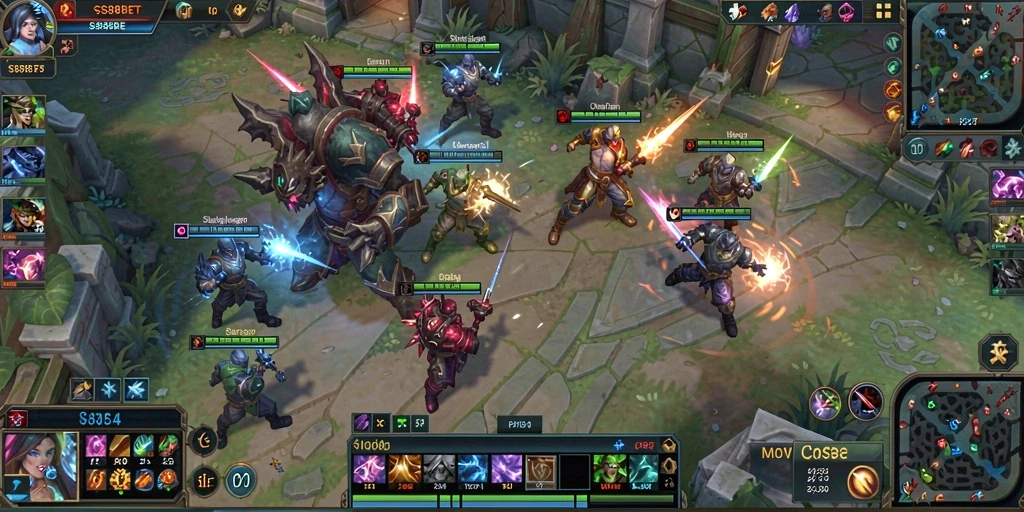 Tampilan gameplay seru dan mendebarkan dalam SS88BET.